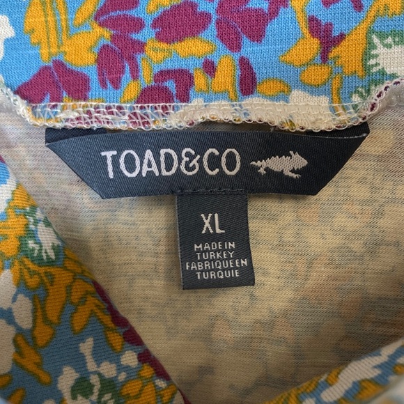 NWOT Toad & Co Women's XL Chaka Skirt Wild Ginger Meadow Floral Size XL Summer - Picture 3 of 9